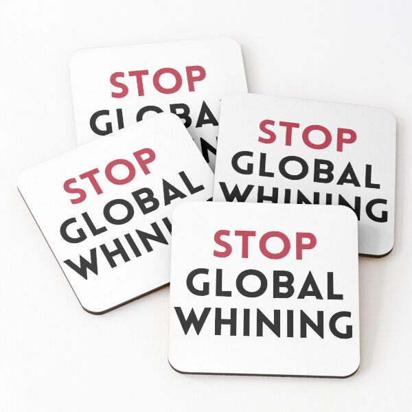 Item preview, Stop global whining blue collar designed and sold by RossDillon.