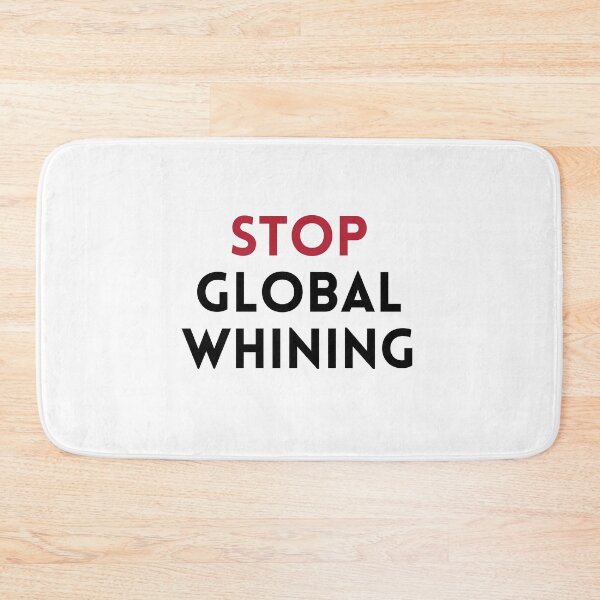 Item preview, Stop global whining blue collar designed and sold by RossDillon.