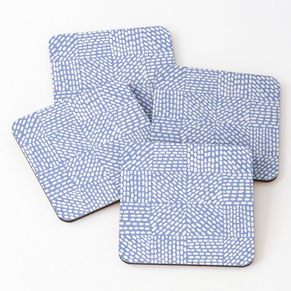Item preview, Dashwood Squares in French Blue designed and sold by ShellyPenko.