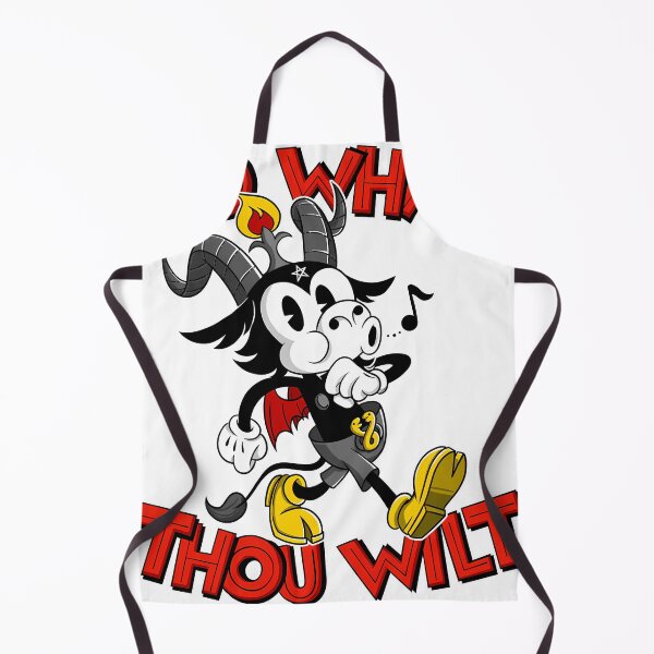 Item preview, Do What Thou Wilt Baphomet 30S Cartoon Occult Esotericism designed and sold by carinaboaz.