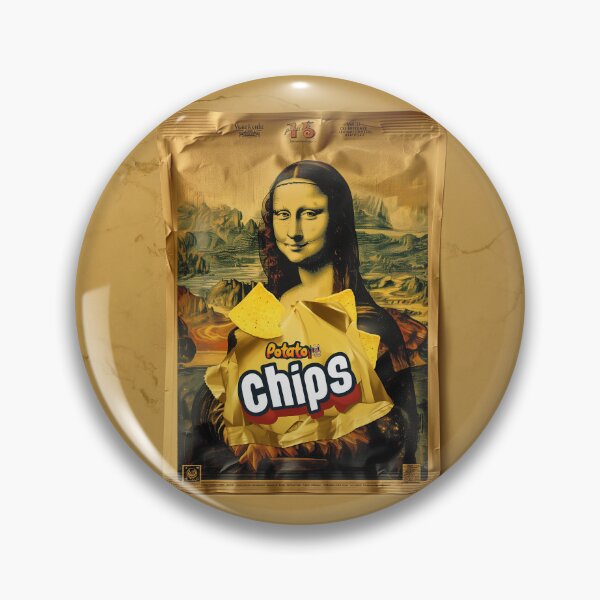 Item preview, Mona Lisa Potato Chips designed and sold by chi3-jp.