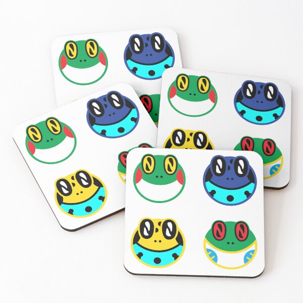 Item preview, Simple Frog Pattern (Green, Blue & Yellow) designed and sold by Carsondood.
