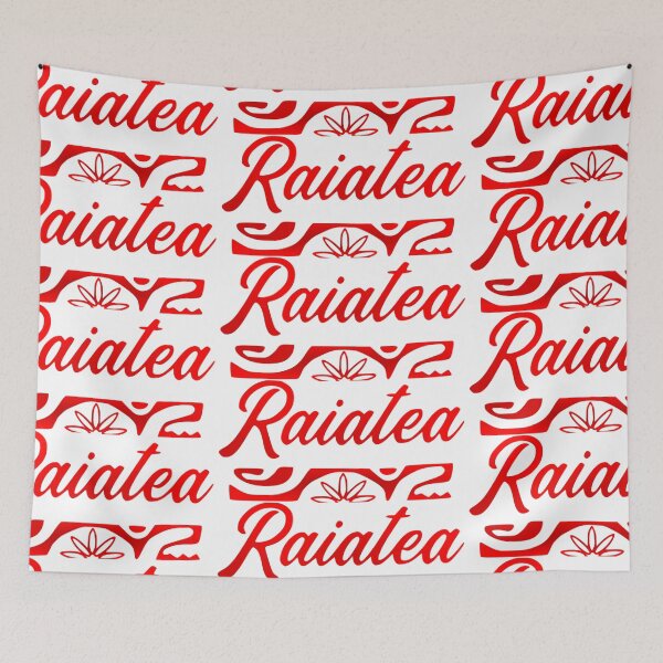 Item preview, RAIATEA (red) designed and sold by Nesian-Tahiti.