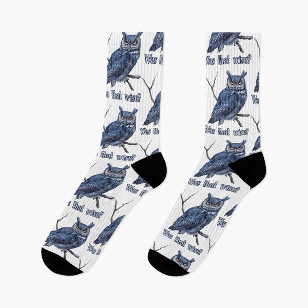 Item preview, Was that wise? A very judgy owl looking at you like, I saw that. designed and sold by JoyOfHopeStore.