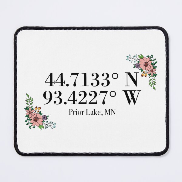 Item preview, Prior Lake, MN Coordinates designed and sold by mynameisliana.