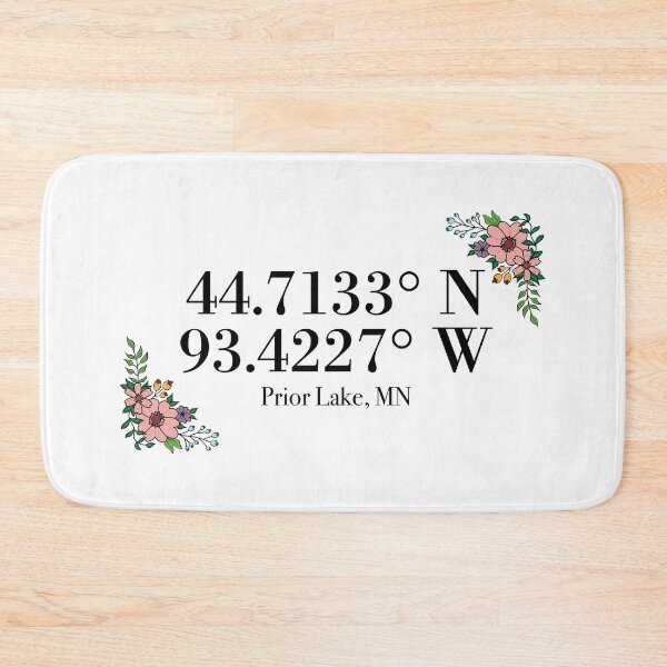 Item preview, Prior Lake, MN Coordinates designed and sold by mynameisliana.