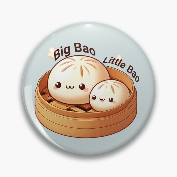 Item preview, Big Bao Little Bao designed and sold by TravelingPlateS.