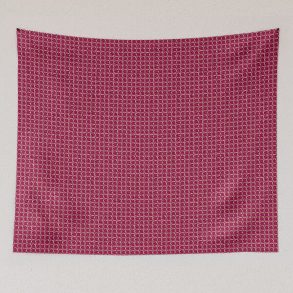 Item preview, Multicolored Red Rose Tiled Abstract Mini Print designed and sold by kattakitty.