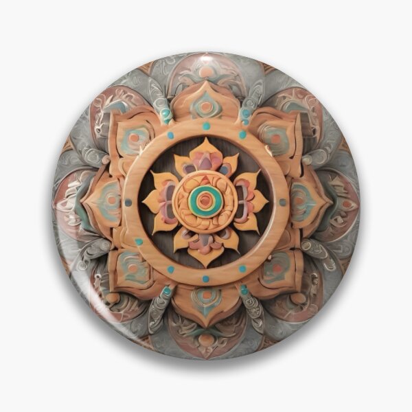 Item preview, Tibeto-Maya Mandala, No. 3 designed and sold by ArtLynette.