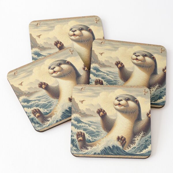Item preview, Otter Enjoys the Sea designed and sold by Illuministique.