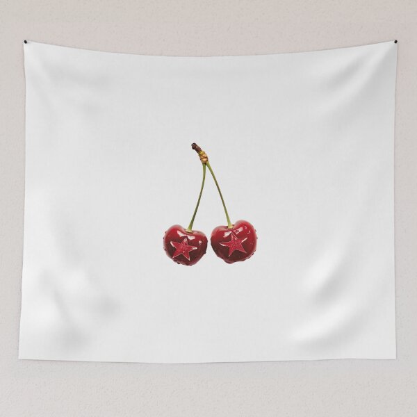 Item preview, Aesthetic Cute Red Cherry Stars designed and sold by DigitalLegends1.