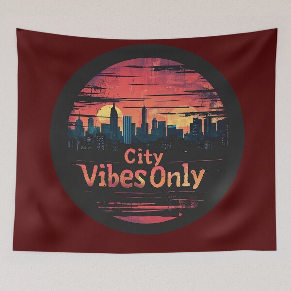 Item preview, Sleek Modern  "City Vibes Only" designed and sold by Ace Apparel  Attire.