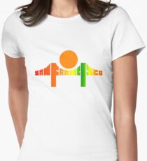 San Francisco from Death Proof Women's Fitted T-Shirt