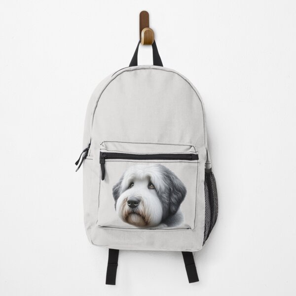 Item preview, Regal Old English Sheepdog Portrait designed and sold by The Digital Compass.