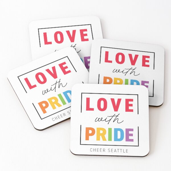 Item preview, Love with pride  designed and sold by CheerSeattle.
