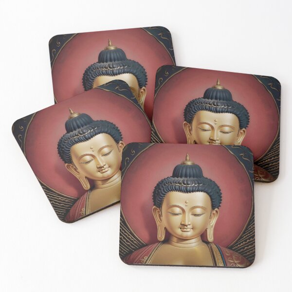Item preview, Red Disk Buddha, No. 1 designed and sold by ArtLynette.
