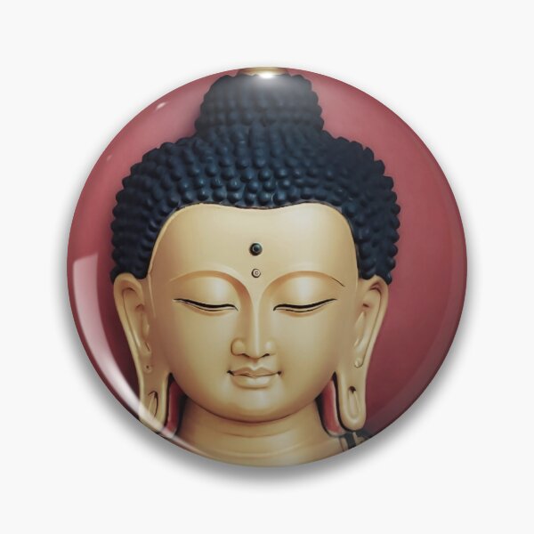 Item preview, Red Disk Buddha, No. 2 designed and sold by ArtLynette.