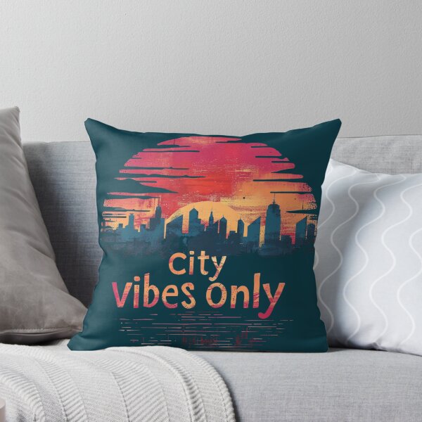 Item preview, City Horizon: Chic "City Vibes Only"  designed and sold by Ace Apparel  Attire.
