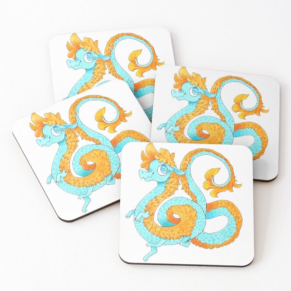 Item preview, The Great Curly Dragon designed and sold by PaigeSpears.