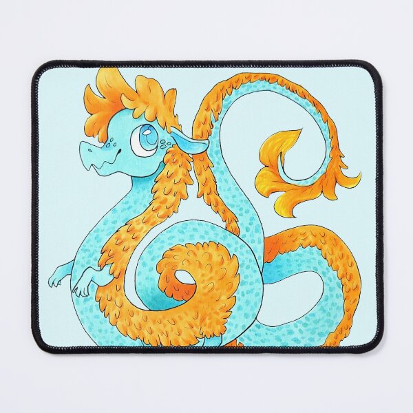 Item preview, The Great Curly Dragon designed and sold by PaigeSpears.