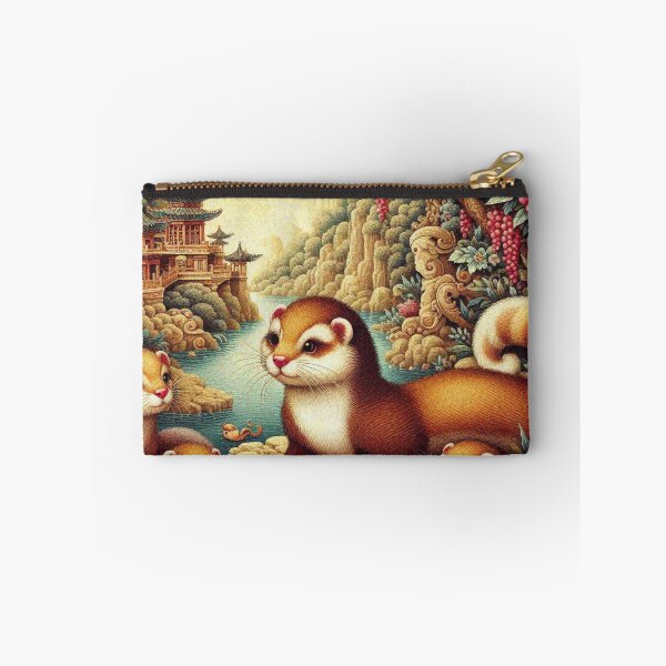 Item preview, Weasel Hangout in the River designed and sold by Illuministique.