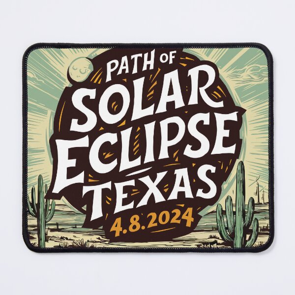 Item preview, Path Of Solar Eclipse 2024Texas designed and sold by David1Ivan.