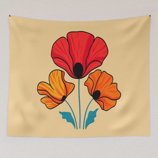 Item preview, Poppies Abloom designed and sold by ChristCentered.