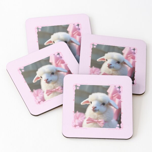 Item preview, Cute Lamb Pink Coquette designed and sold by SunfullyYours.