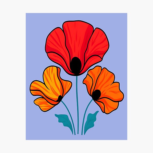 Item preview, Poppies Abloom designed and sold by ChristCentered.