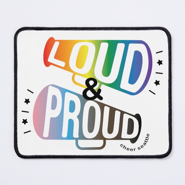 Item preview, mega queer designed and sold by CheerSeattle.