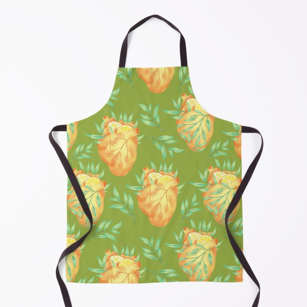 Item preview, Yellow anatomical heart designed and sold by pinkyfish1010.