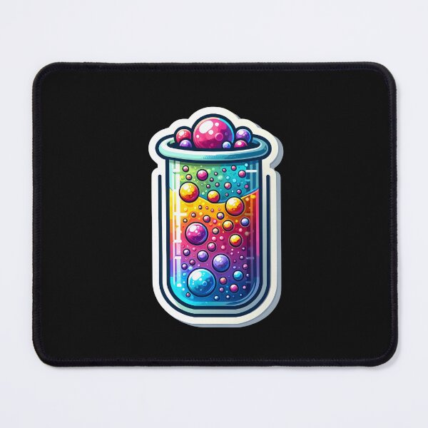 Item preview, Biochemistry Beaker Bliss - Vibrant Lab Reaction Sticker designed and sold by Molecularmerch.