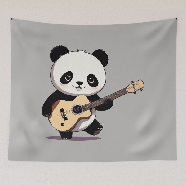 Item preview, Baby Panda Playing Guitar designed and sold by Atlantico54.