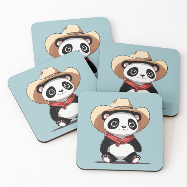 Item preview, Panda Cowboy hat  designed and sold by Atlantico54.