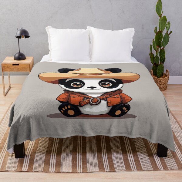 Item preview, Cute Panda Cowboy Cartoon designed and sold by Atlantico54.
