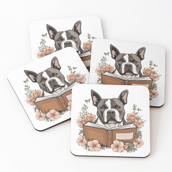 Item preview, Florisitc flowers Dog American Bully designed and sold by GoodyPaws.
