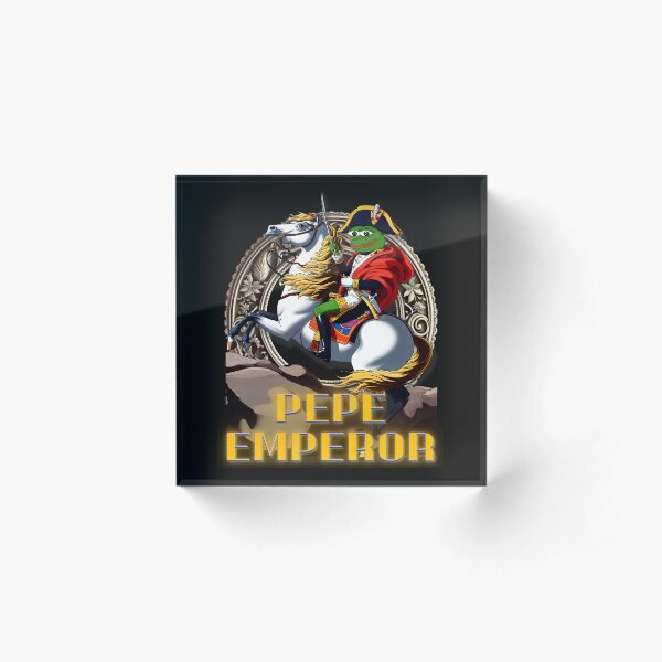 Item preview, The Pepe Emperor,PEPE coin,PEPE Meme designed and sold by 1SINGHA.
