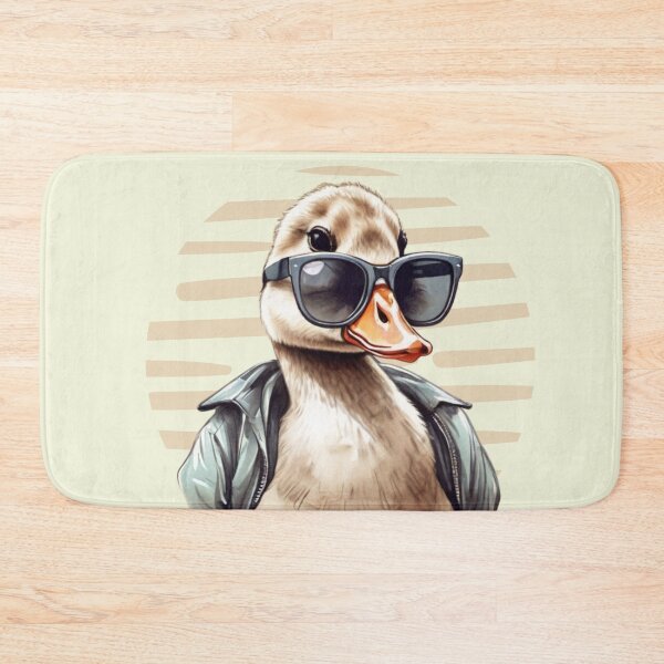 Item preview, Cool goose dude in a leather jacket and sunglasses. designed and sold by SaraSumi.