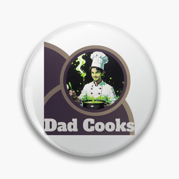 Item preview, Dad Cooks: Savor the Flavor of Home-Cooked Delights! designed and sold by ArchVibe.