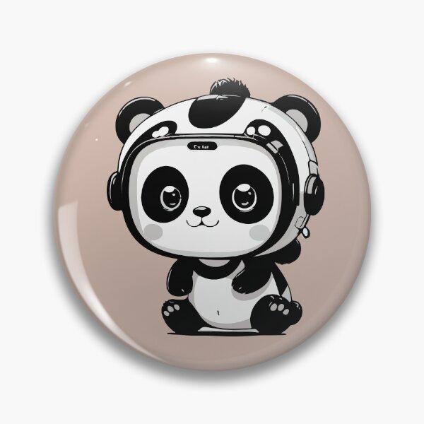 Item preview, Cute Robot Panda designed and sold by Atlantico54.