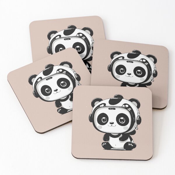 Item preview, Cute Robot Panda designed and sold by Atlantico54.