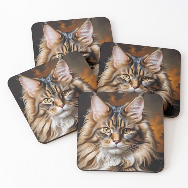 Item preview, Beautiful young maine coon designed and sold by Grzegorz Majerski.