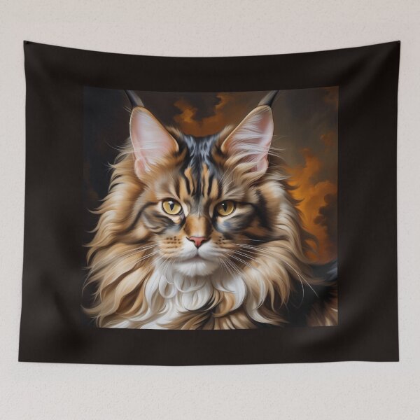 Item preview, Beautiful young maine coon designed and sold by Grzegorz Majerski.
