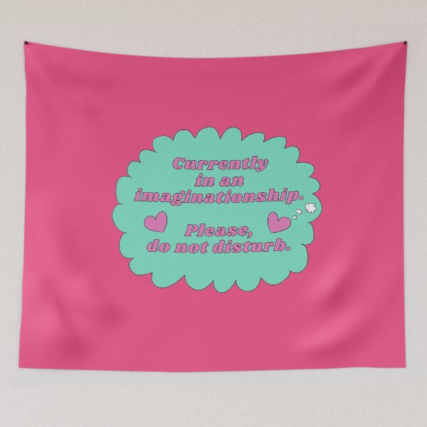 Item preview, Currently In An Imaginationship designed and sold by HugSomeNettles.