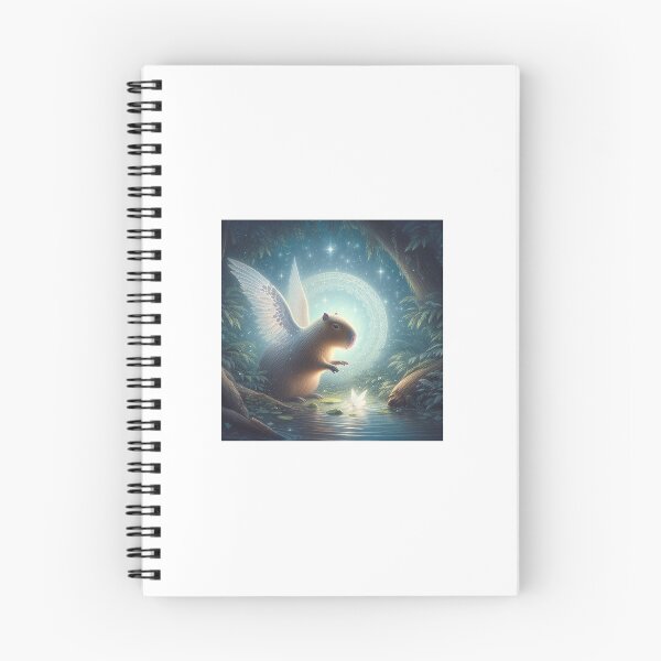 Item preview, Capybara and Harp Angel1 designed and sold by Capybara Art Lover.