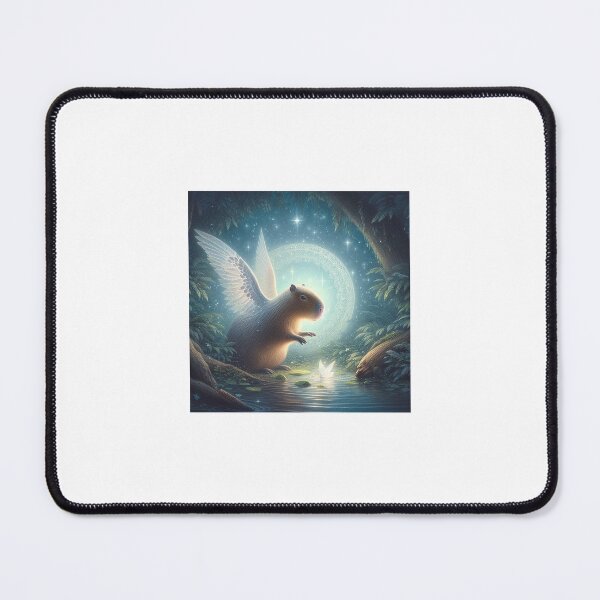 Item preview, Capybara and Harp Angel1 designed and sold by Capybara Art Lover.