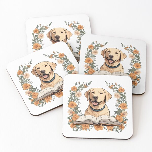 Item preview, Florisitc flowers Dog Labrador Retriever Dog designed and sold by GoodyPaws.
