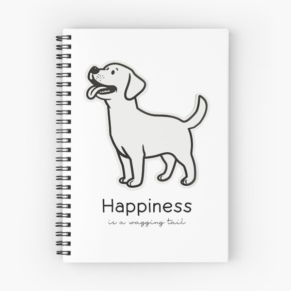 Item preview, Happiness is a wagging tail designed and sold by kobsana.