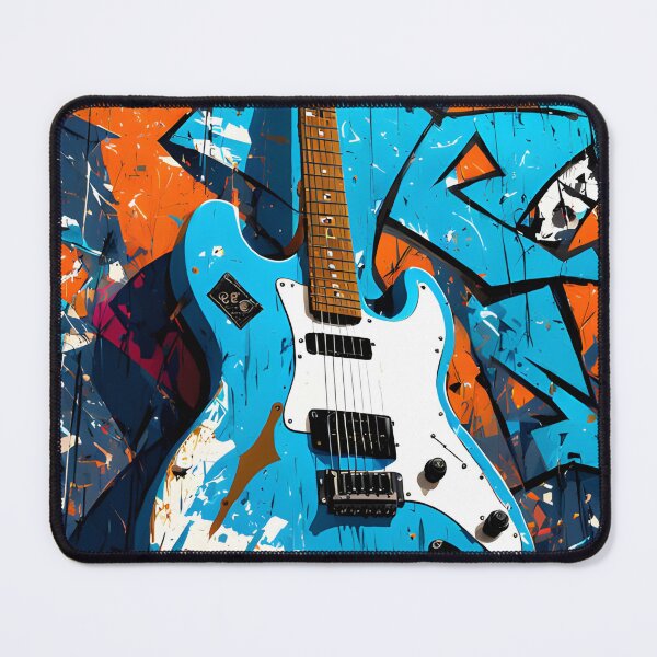 Item preview, Blue guitars designed and sold by Newrealis.