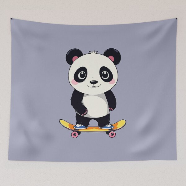 Item preview, Panda On A Skateboard designed and sold by Atlantico54.